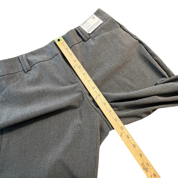 New York & company gray bootcut work pants slacks size 10 - Picture 8 of 10